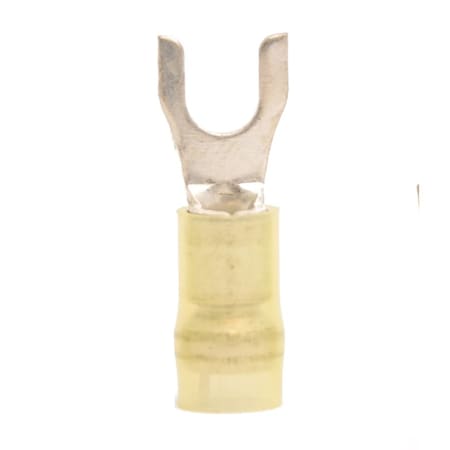 Hillsdale Terminal Fork Terminal, #10 Stud Size, 10 AWG, 600 V, Nylon Insulated, 500 PK 30290